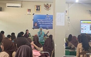 Mahasiswa Ilmu Komunikasi UIN Alauddin Makassar Gelar Workshop Literasi Digital di SMA Negeri 8 Gowa