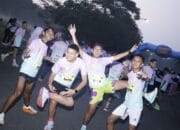 Populerkan Gaya Hidup Sehat, Mahasiswa PR President University Sukses Gelar Run & Joy 5K