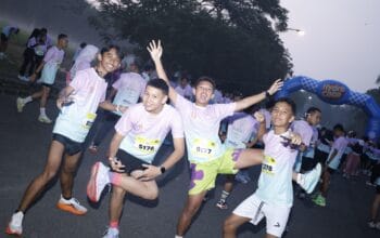 Populerkan Gaya Hidup Sehat, Mahasiswa PR President University Sukses Gelar Run & Joy 5K
